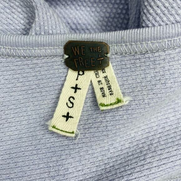 Free People Sunnie Valley Cuff Thermal Top size Small - Picture 8 of 10